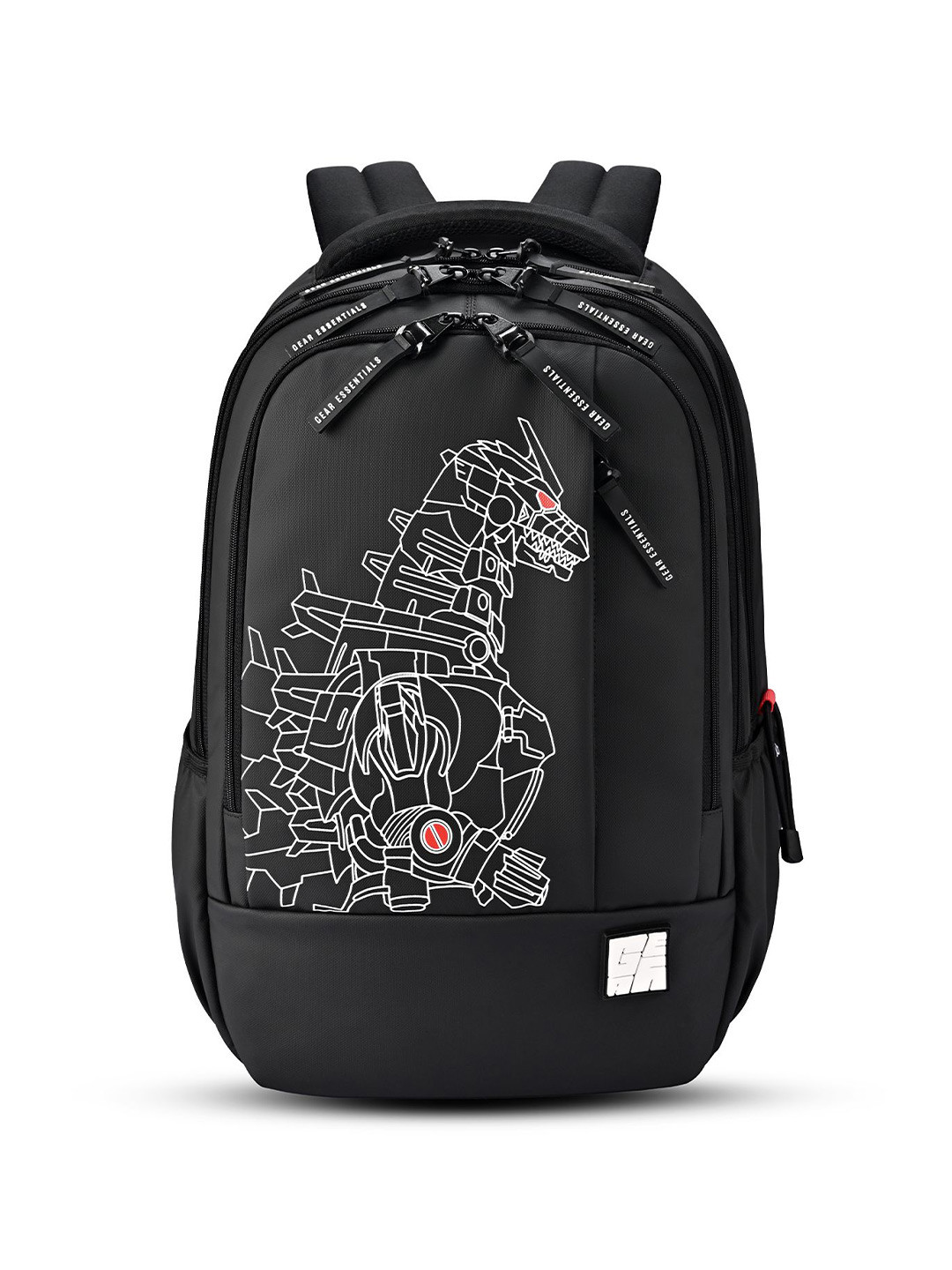 Gear Fiction Unisex Printed Backpack
