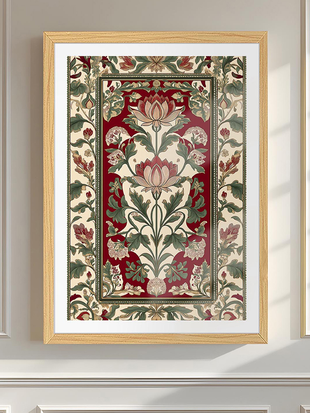 Art Street Wood Wall Rectangle Paintings Wall Art - 22.9 x 16.9 In