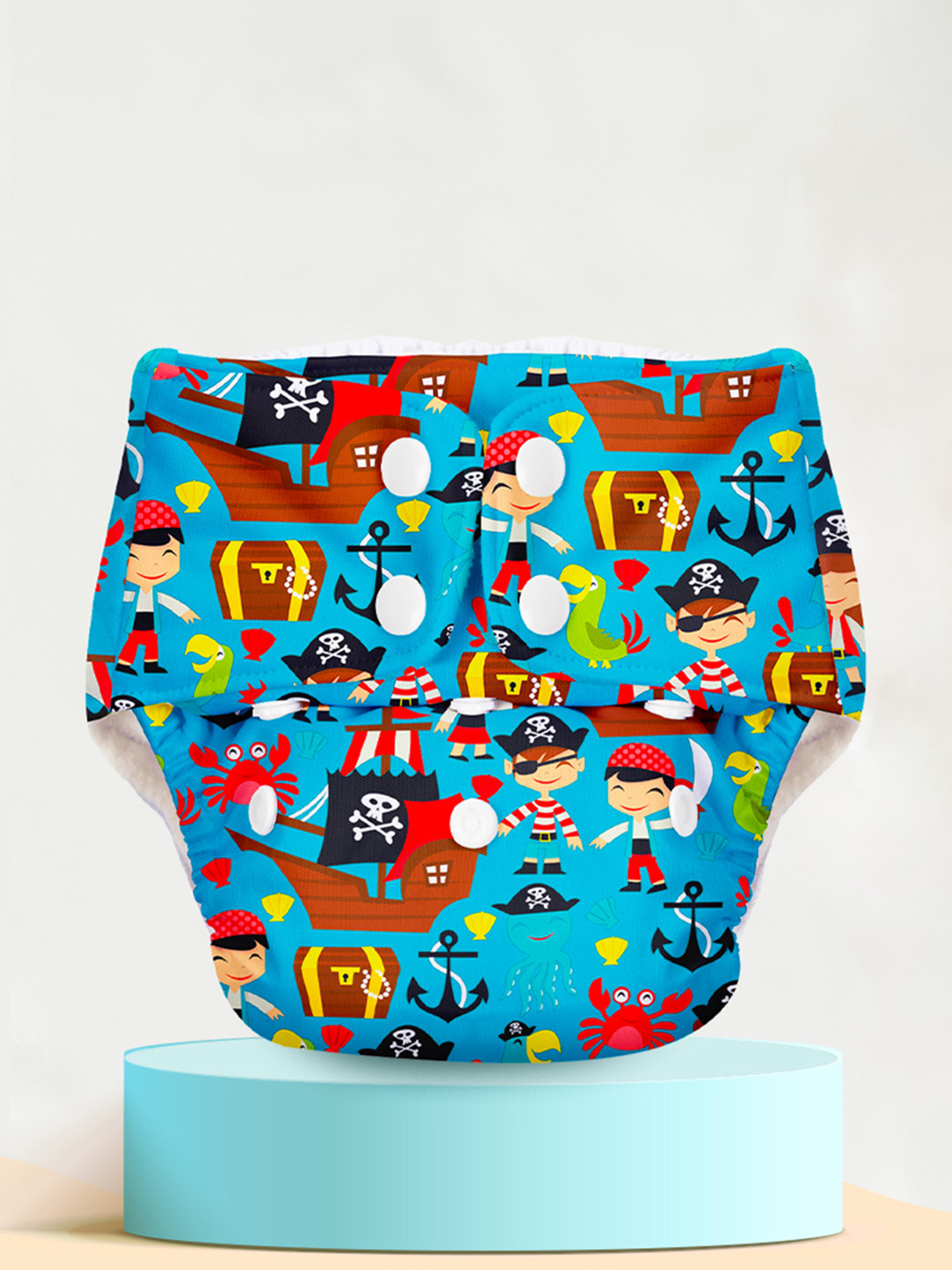 SuperBottoms Basic Cotton Cloth Diapers for Babies Adjustable & Washable