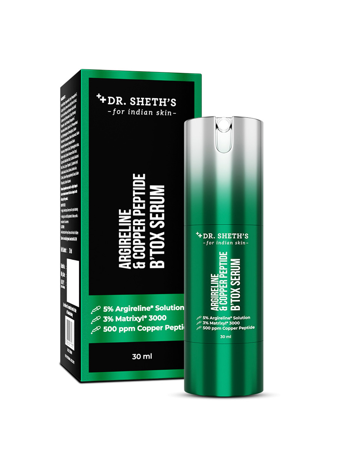 DR. SHETHS Argireline & Copper Peptide Btox Serum with Anti-Aging Formula - 30 ml