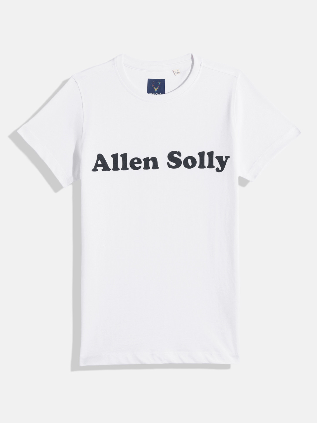 Allen Solly Junior Boys Brand Logo Printed Pure Cotton T-shirt