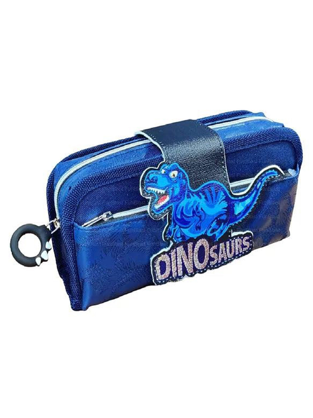 YK Dinosaur Printed Multipurpose Zipper Pencil Case
