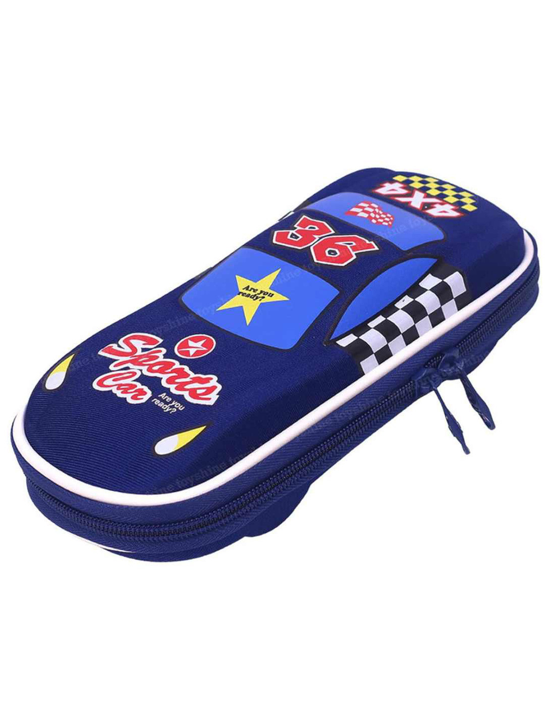 YK Car Shaped Self Design Multipurpose Pencil Case