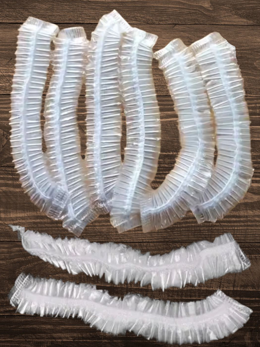 basicare Set Of 8 Waterproof Disposal Shower Caps
