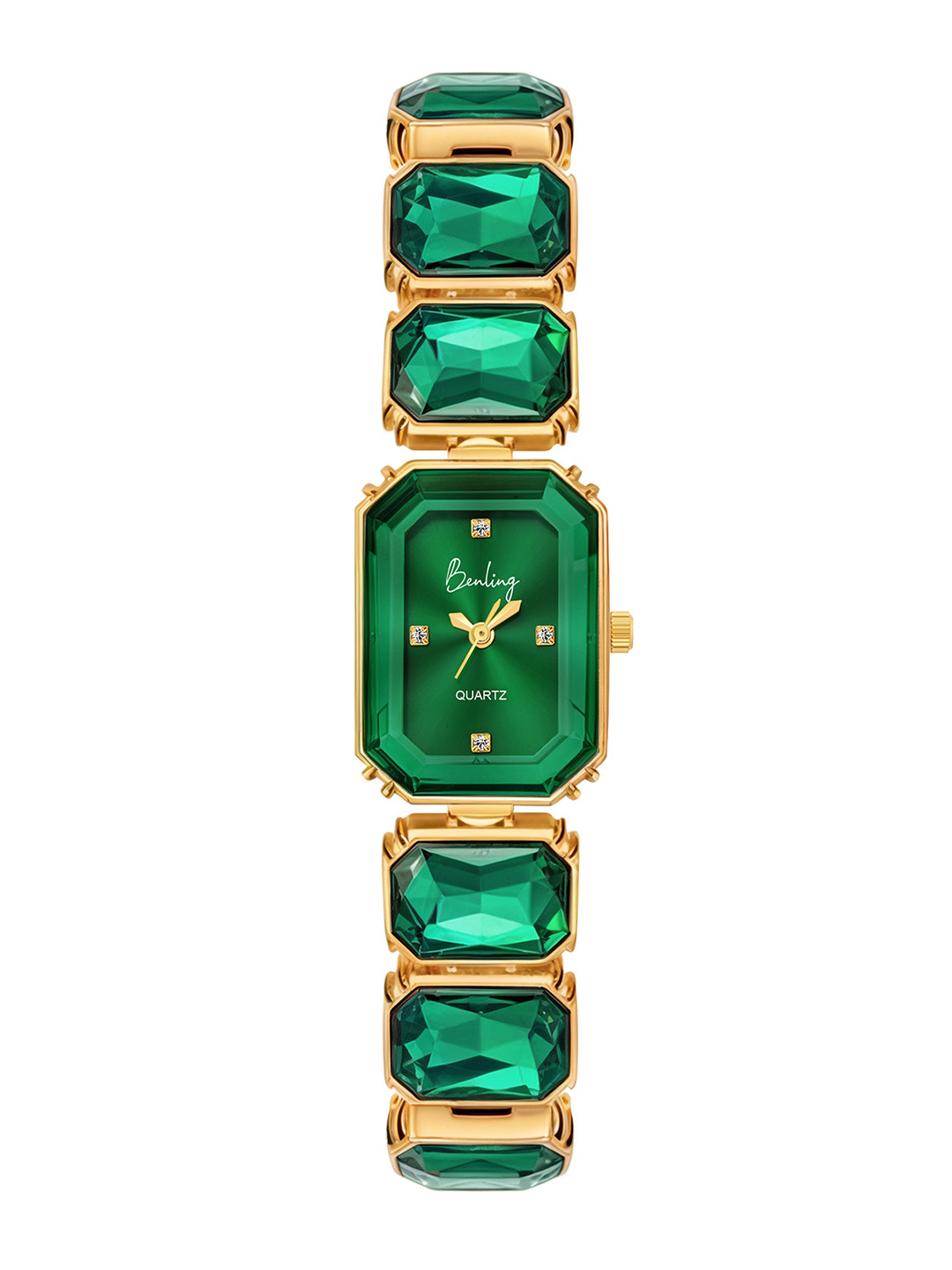 BENLING Women Stainless Steel Bracelet Style Straps Analogue Watch BL1041G