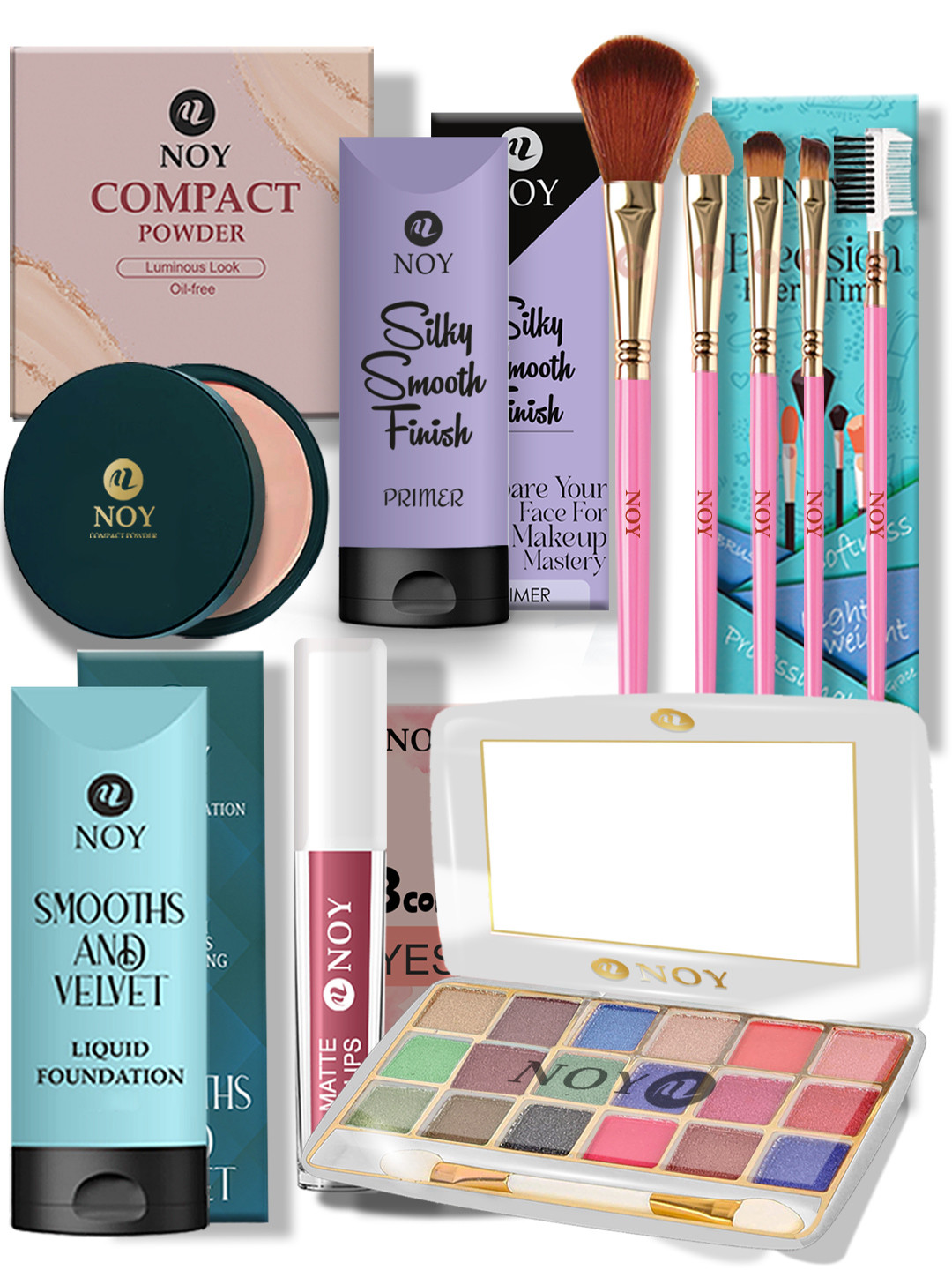NOY All-in-One Beauty Kit for Women longlasting Makeup Set