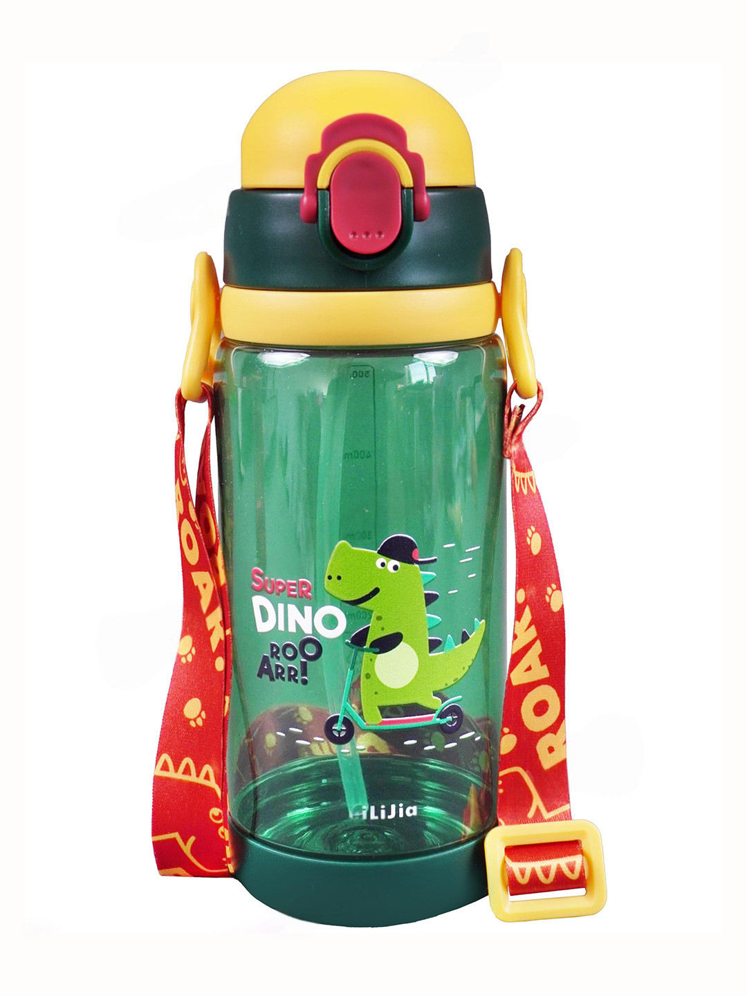 YK Green Conversational Plastic Spill Proof Sipper - 800ml