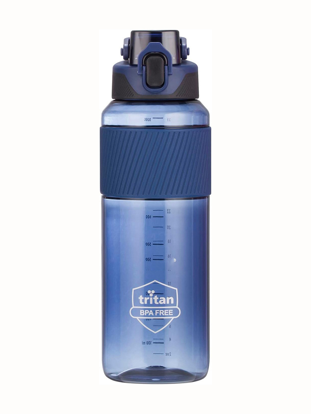 YK Tritan Blue Solid Plastic Spill Proof Sipper - 600ml