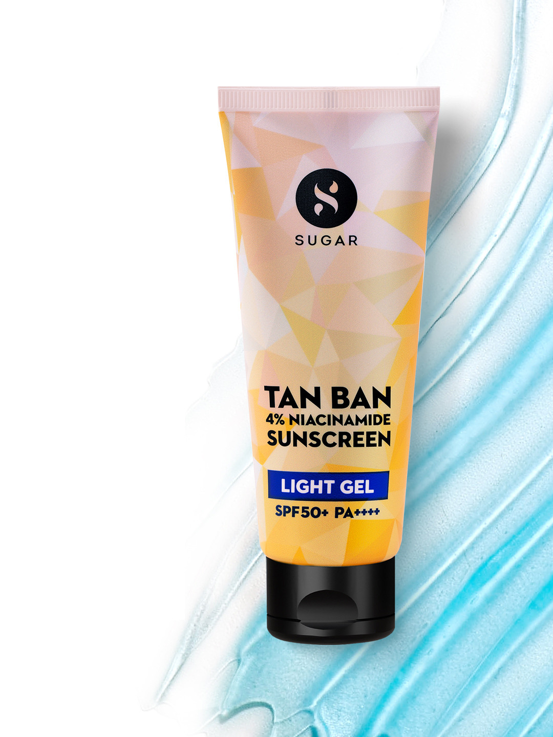 SUGAR Tan Ban Light Gel 4% Niacinamide Sunscreen SPF 50 PA++++ - 50 ml