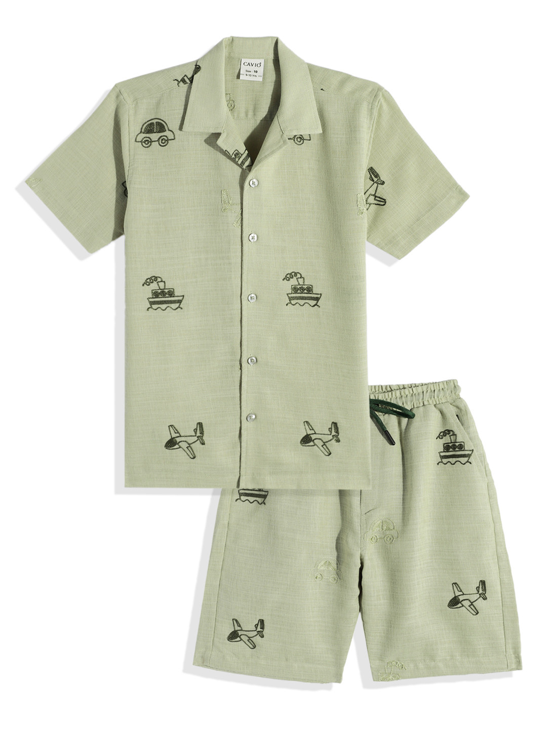 CAVIO Boys Shirt with Shorts