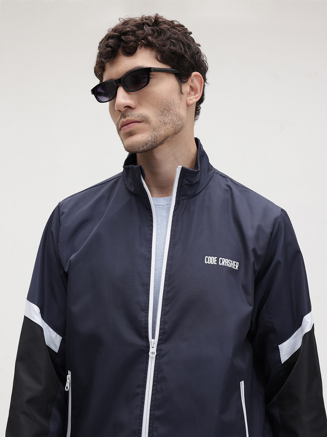 The Roadster Life Co. Mock Collar Tailored Jacket