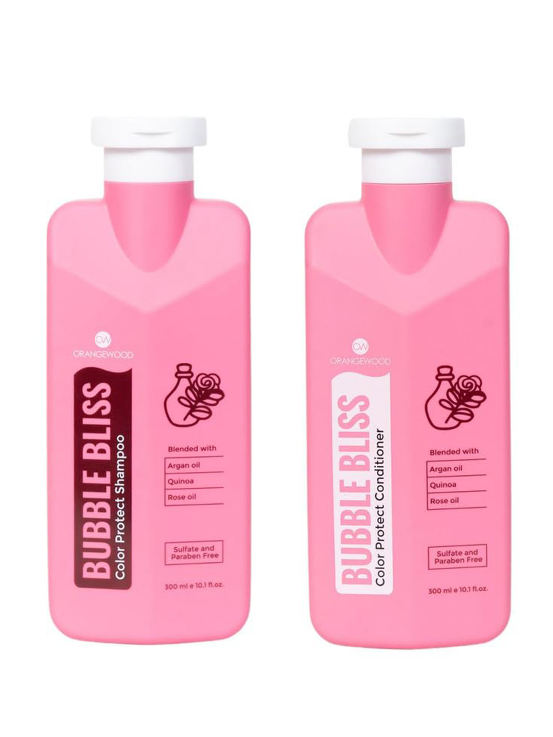 ORANGEWOOD Set Of 2 Bubble Bliss Color Protect Shampoo & Conditioner - 300 ml Each