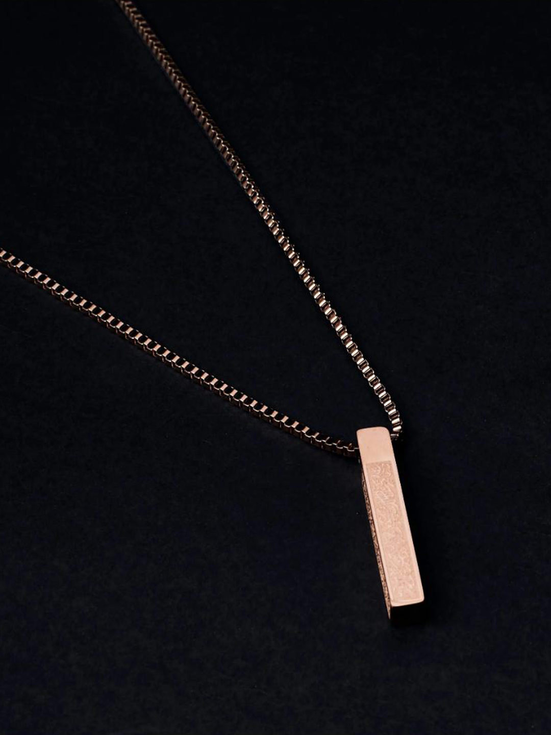 SALTY Stainless Steel Heliocentric Pendant With Chain