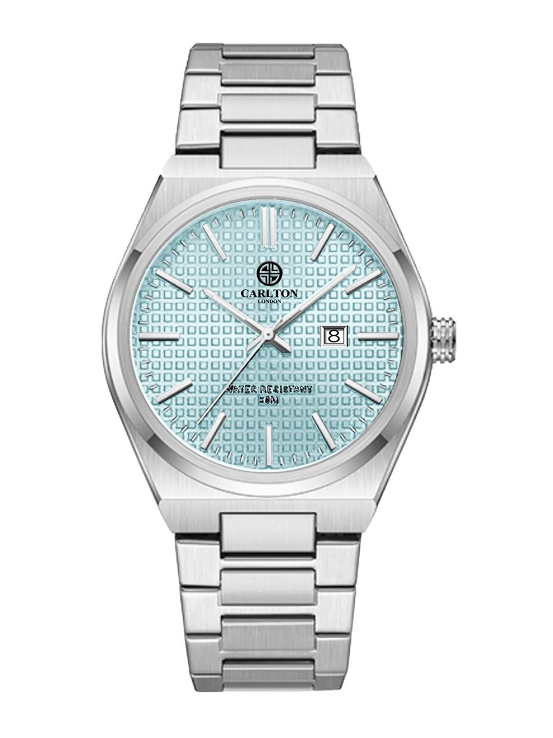 Carlton London Men Dial & Stainless Steel Bracelet Style Straps Analogue Watch CLMWT-04