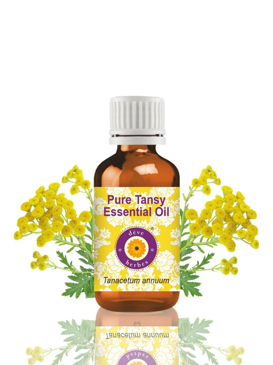 Deve Herbes Pure Tansy Essential Oil Steam Distilled - 5 ml