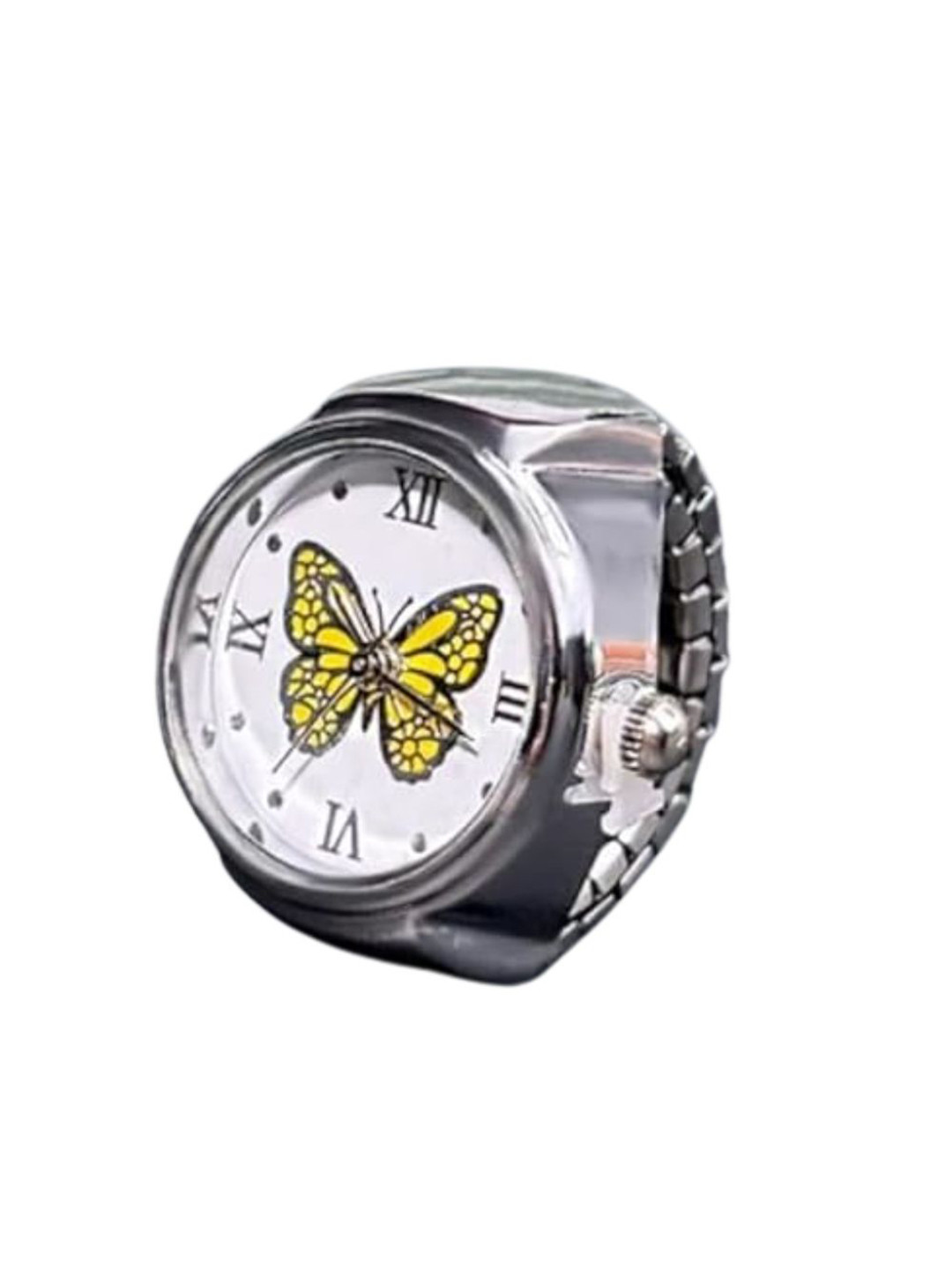 BOZHI Women Dial & Stainless Steel Straps Reset Time Ring Watch GGFEGCHIJBGF