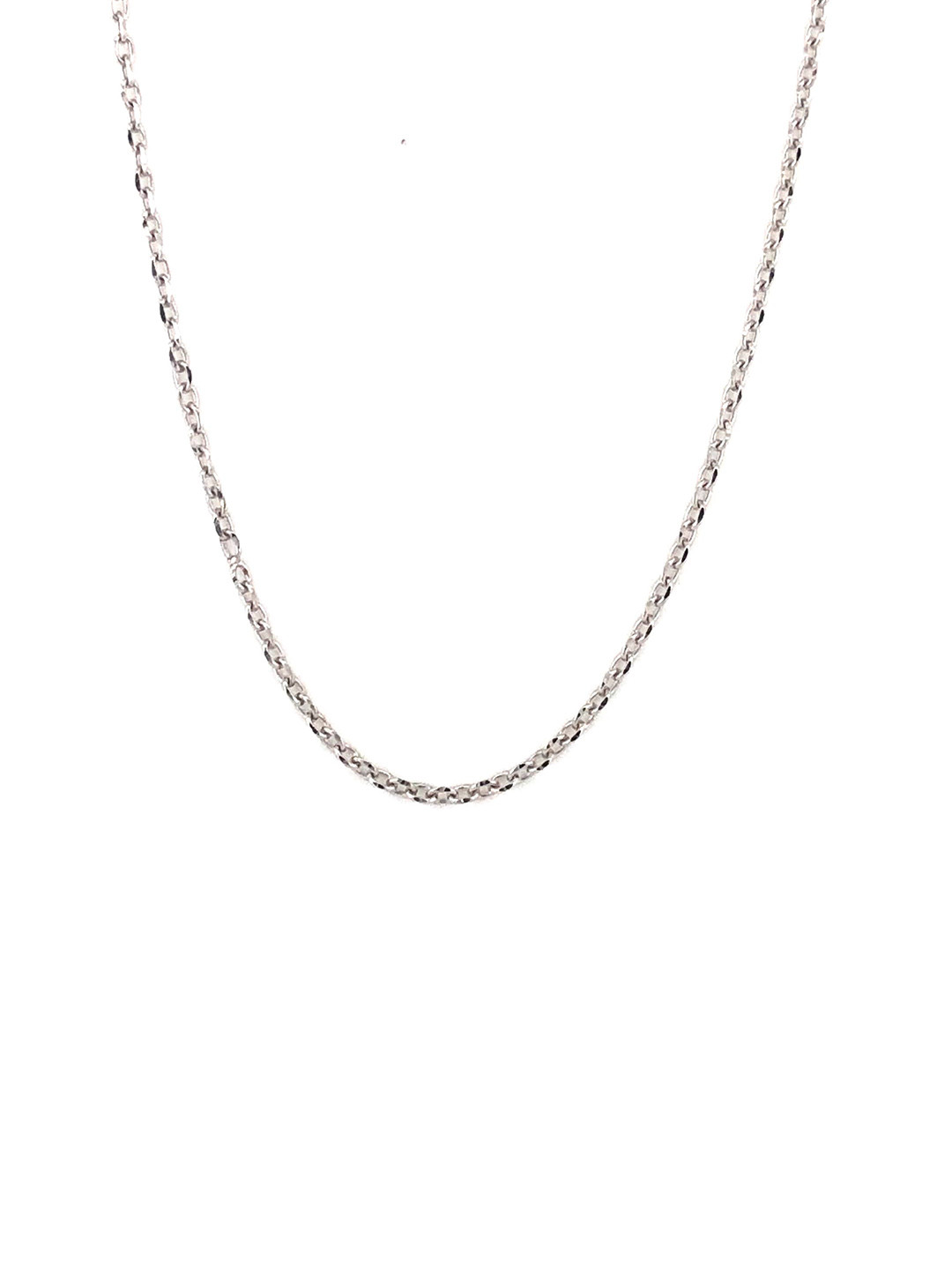Ele Jewels Sterling Silver Rhodium-Plated Necklace