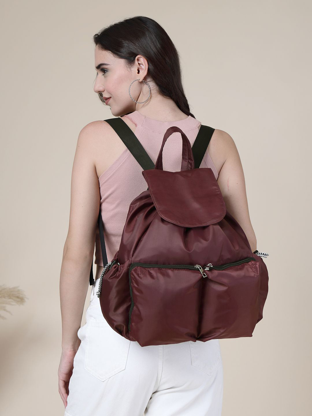 DressBerry Women Fabric Backpack