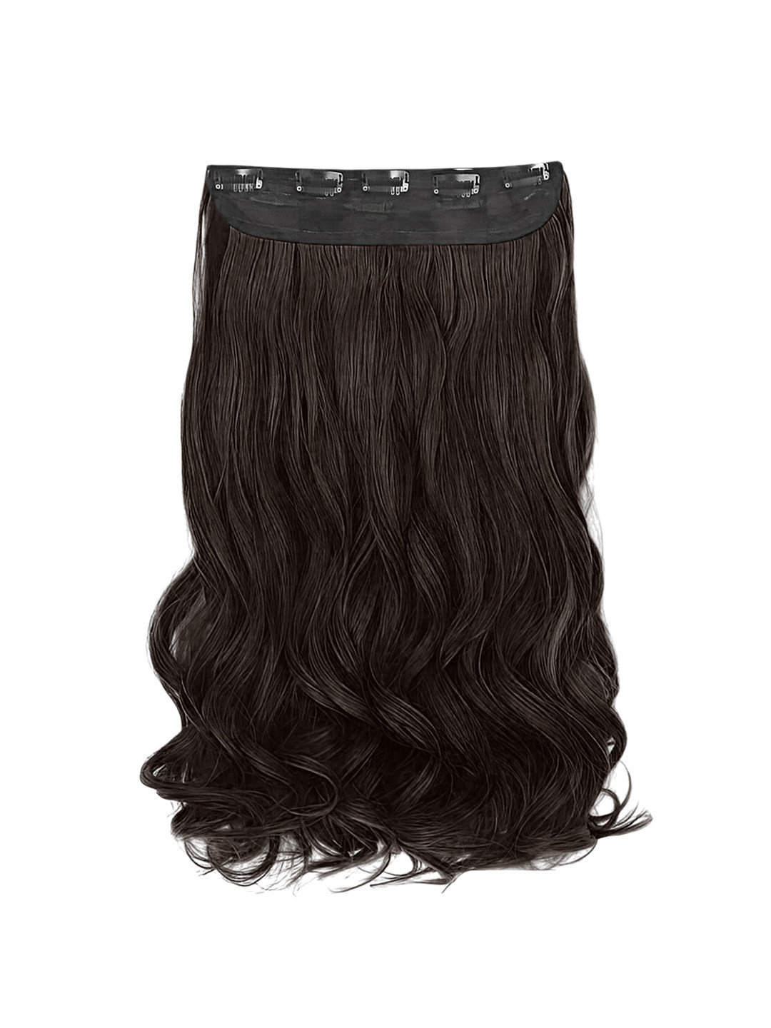VIEWS Halo Wavy Bun Long Lasting Hair Extension - Brown - 22 Inch