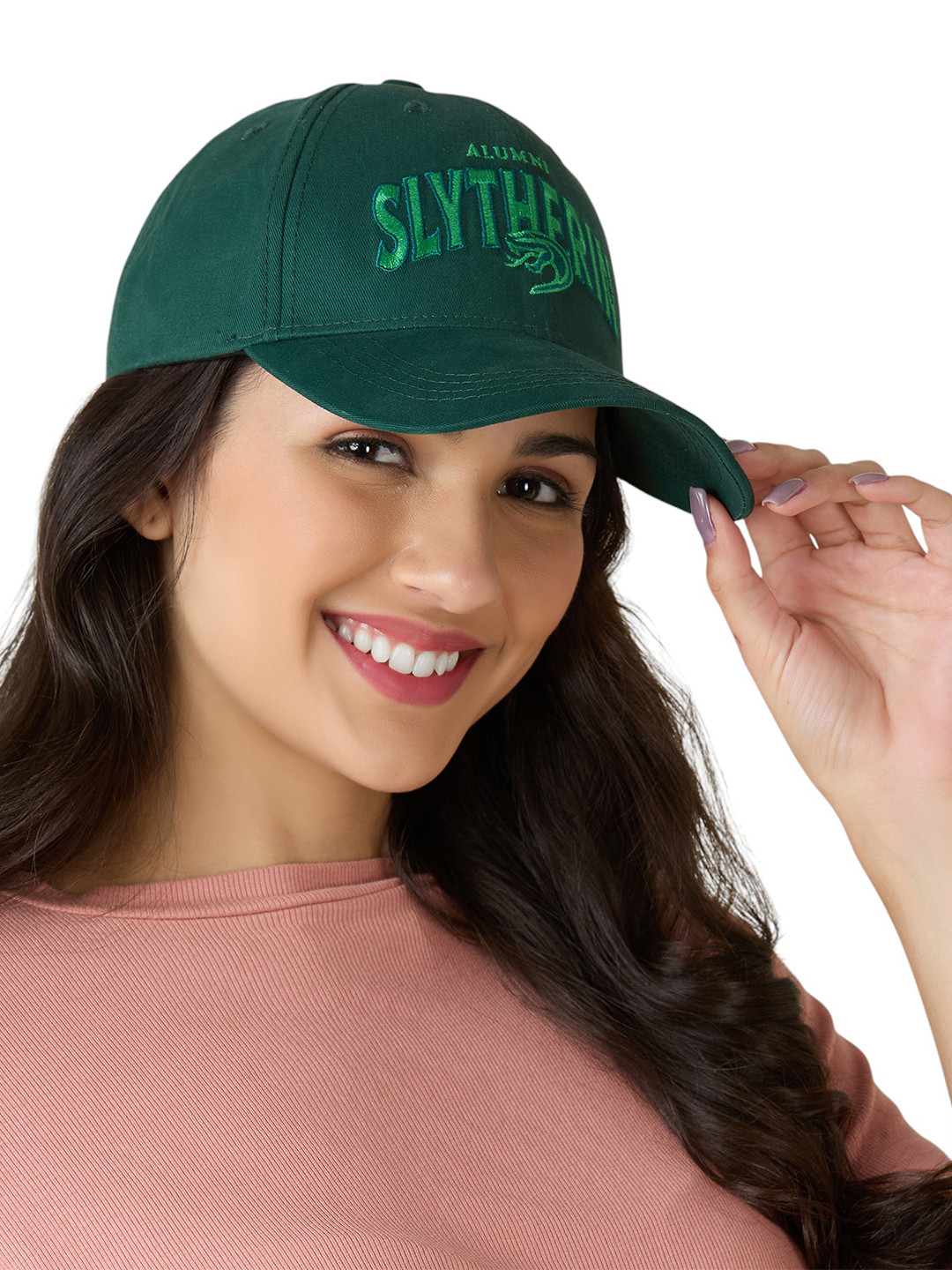 Socksxpress Women Pack of 1 Harry Potter Slytherin Embroidered Baseball Cap