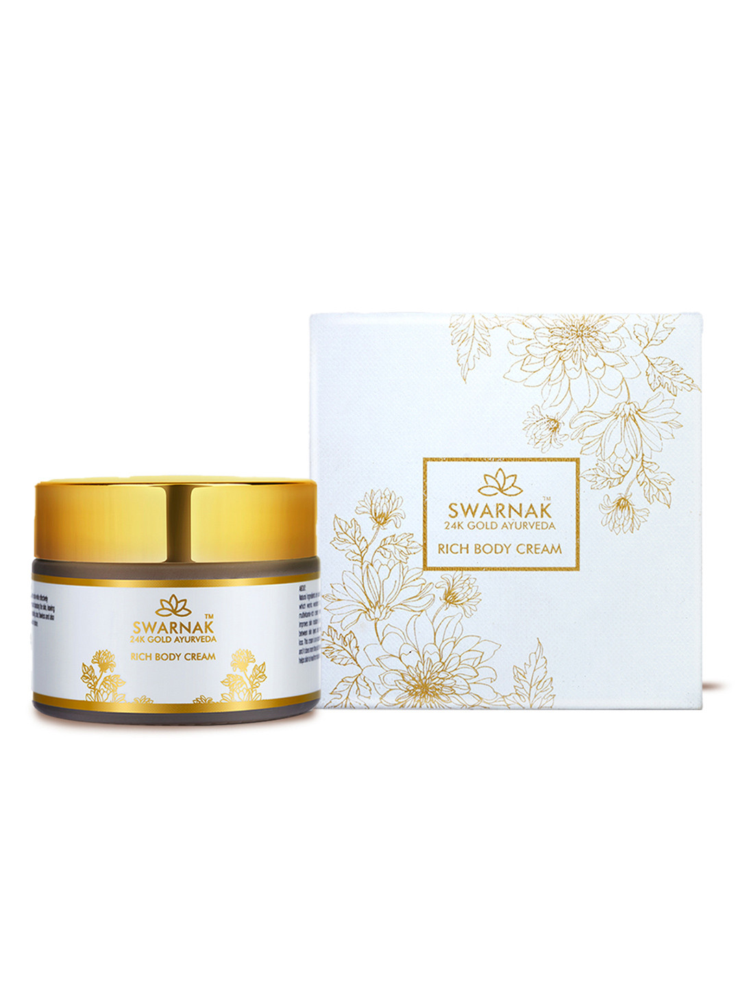 SWARNAK 24K Gold Ayurveda Rich Body Cream With Shea Butter - 50 g