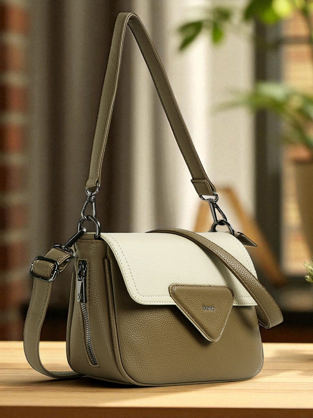 Exotic Women Solid Miniature Leather Sling Bag