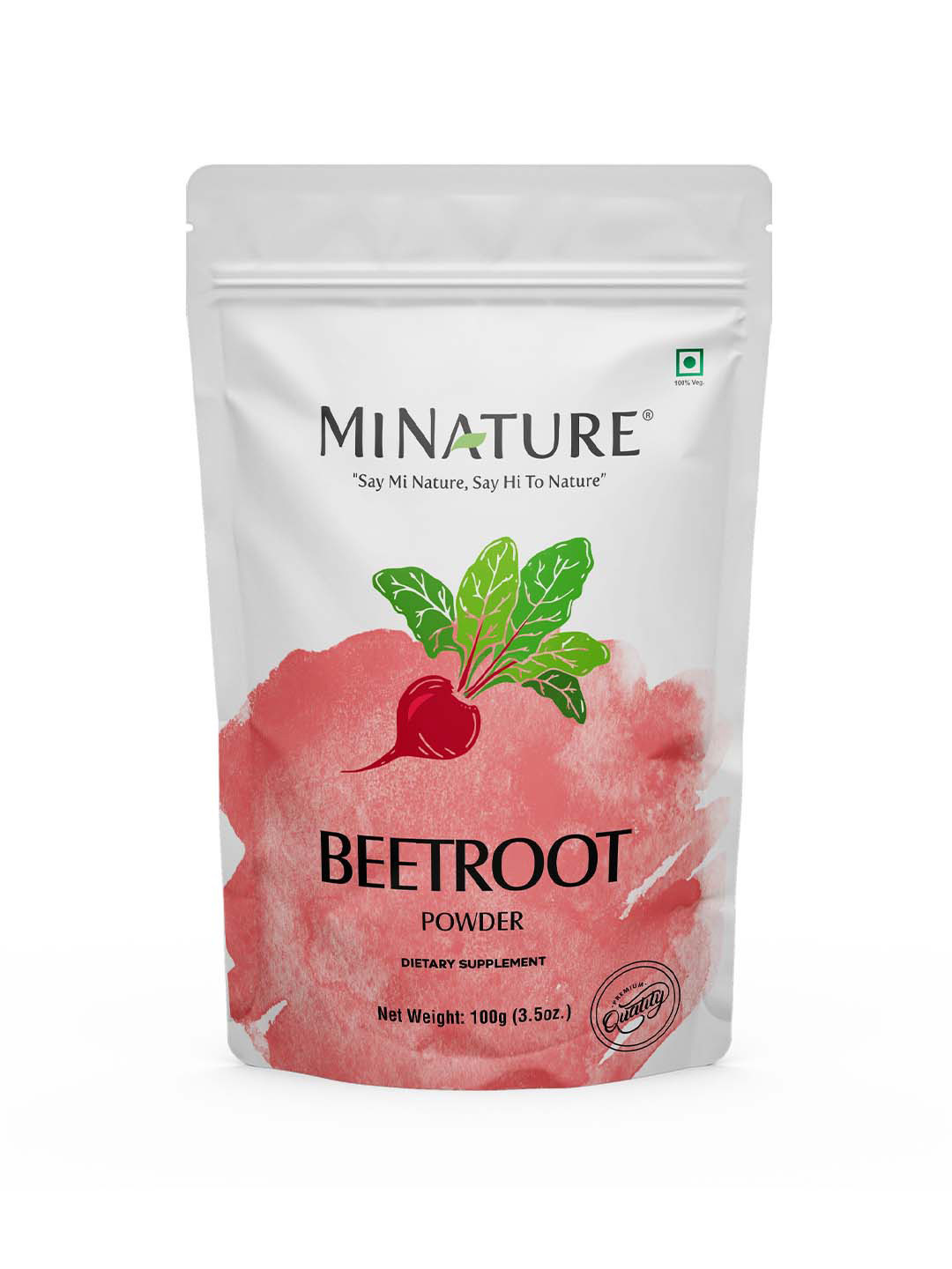 MINATURE Beetroot Spray Dried Mask Powder With Vitamin C - 227 g