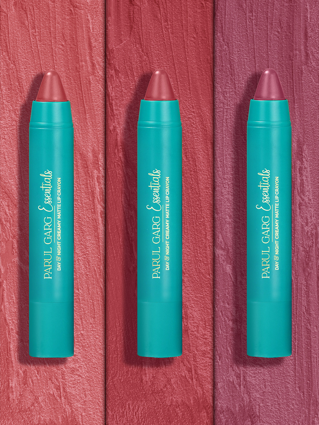 Parul Garg Set Of 3 Creamy Matte Lip Crayons - Go To Neutrals