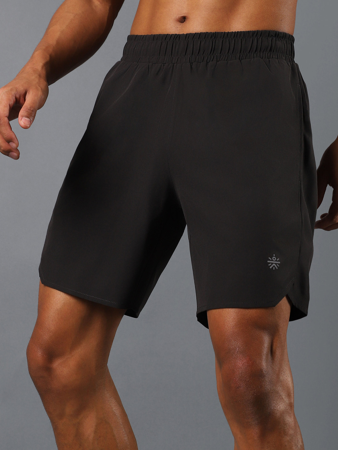 CULT Men Dark Grey Iconic Running Shorts