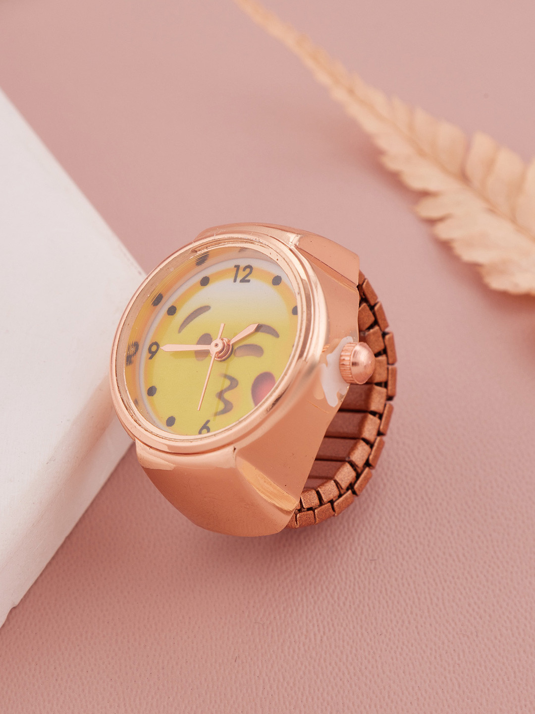 GC Jewelery Cute Emoji Design Analogue Ring Watch