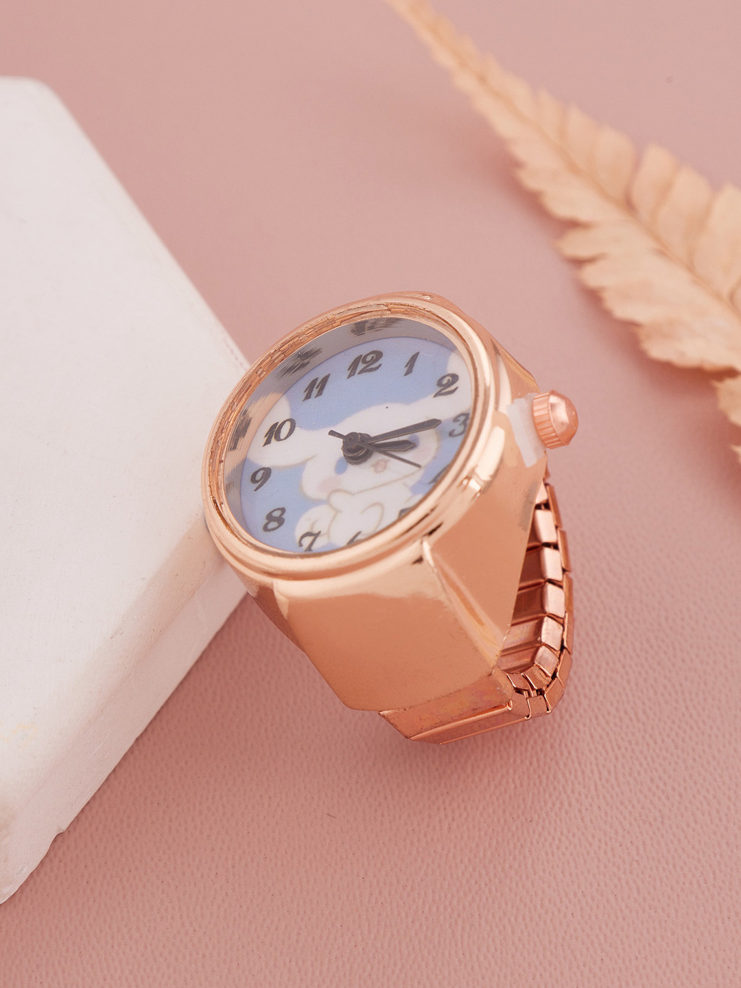 GC Jewelery Women Printed Analogue Ring Watch MY-R RW 79 C