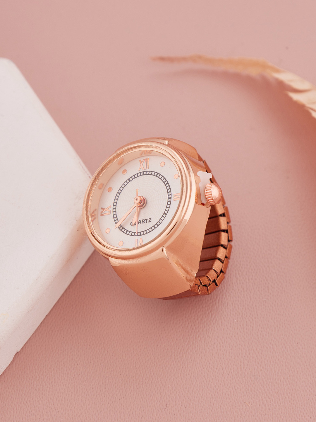 GC Jewelery  Textured  Analogue Ring Watch