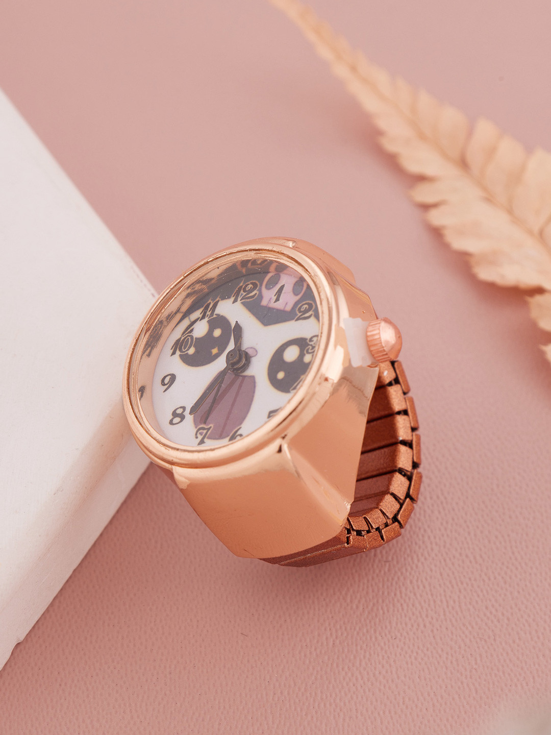 GC Jewelery Women Printed Analogue Ring Watch MY-R RW 80 C