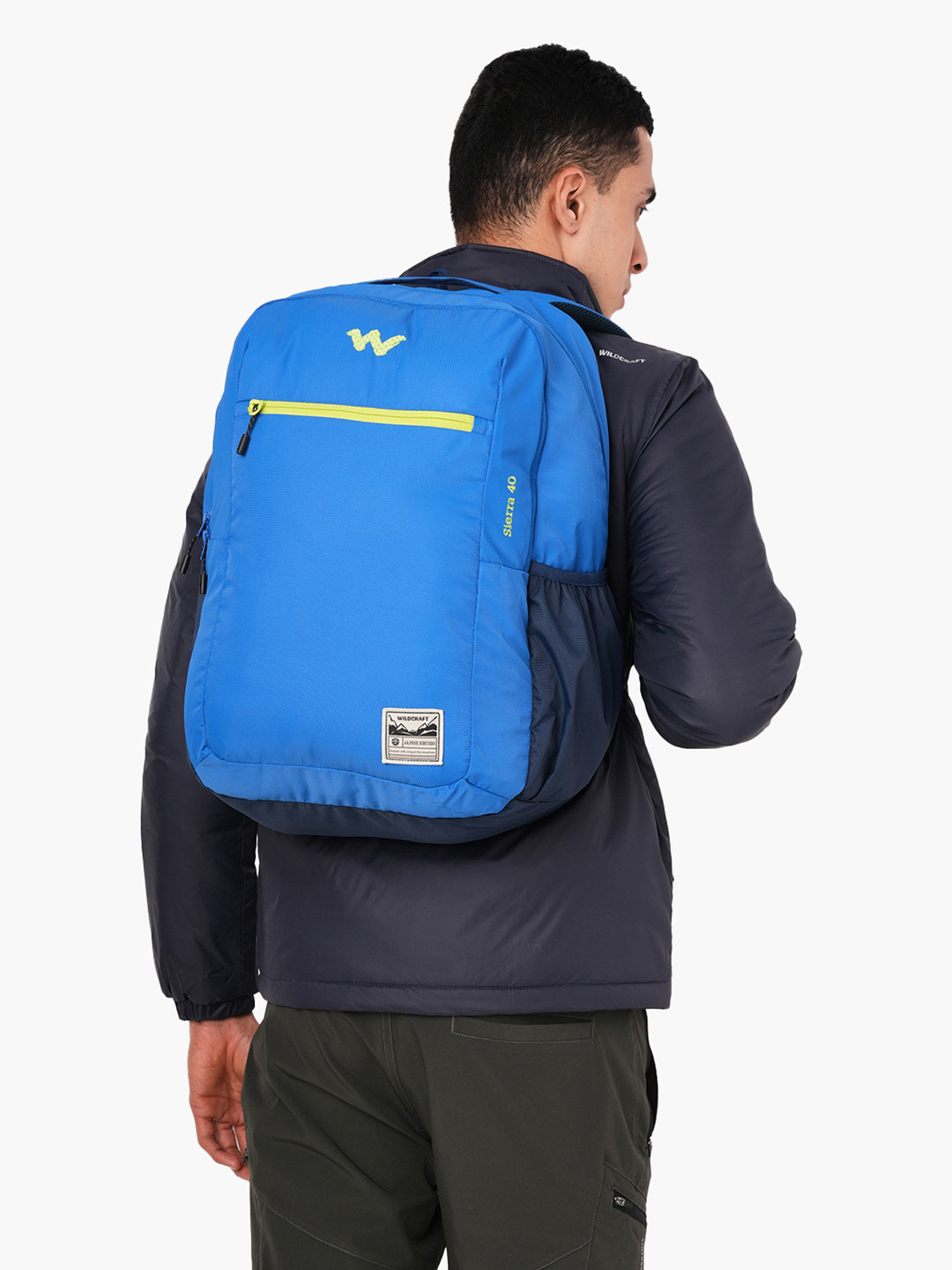 Wildcraft Unisex Sierra 40 Badge Imprl Navy Backpacks