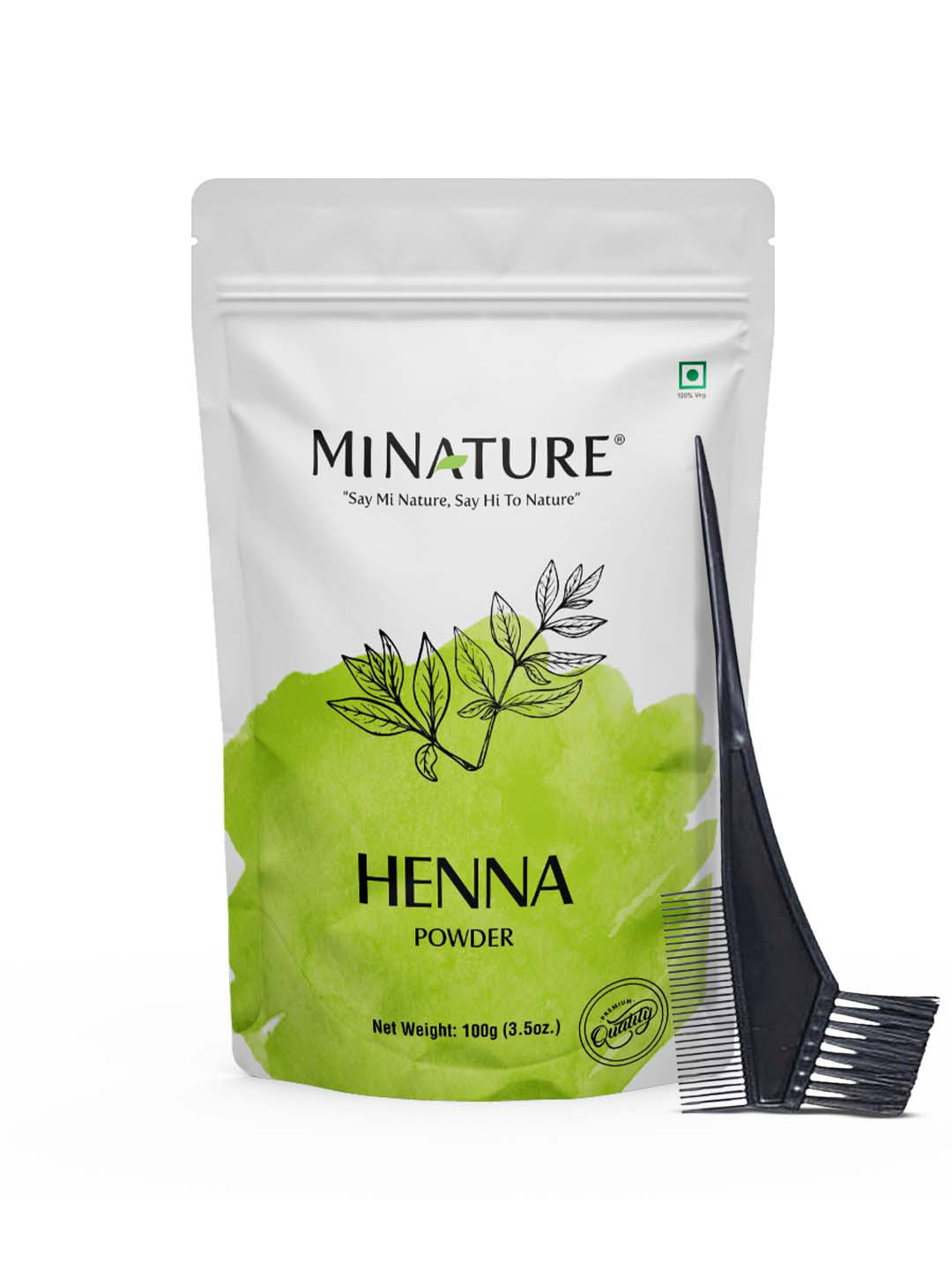 MINATURE Henna Powder With Applicator For Healthy Hair - 100 g