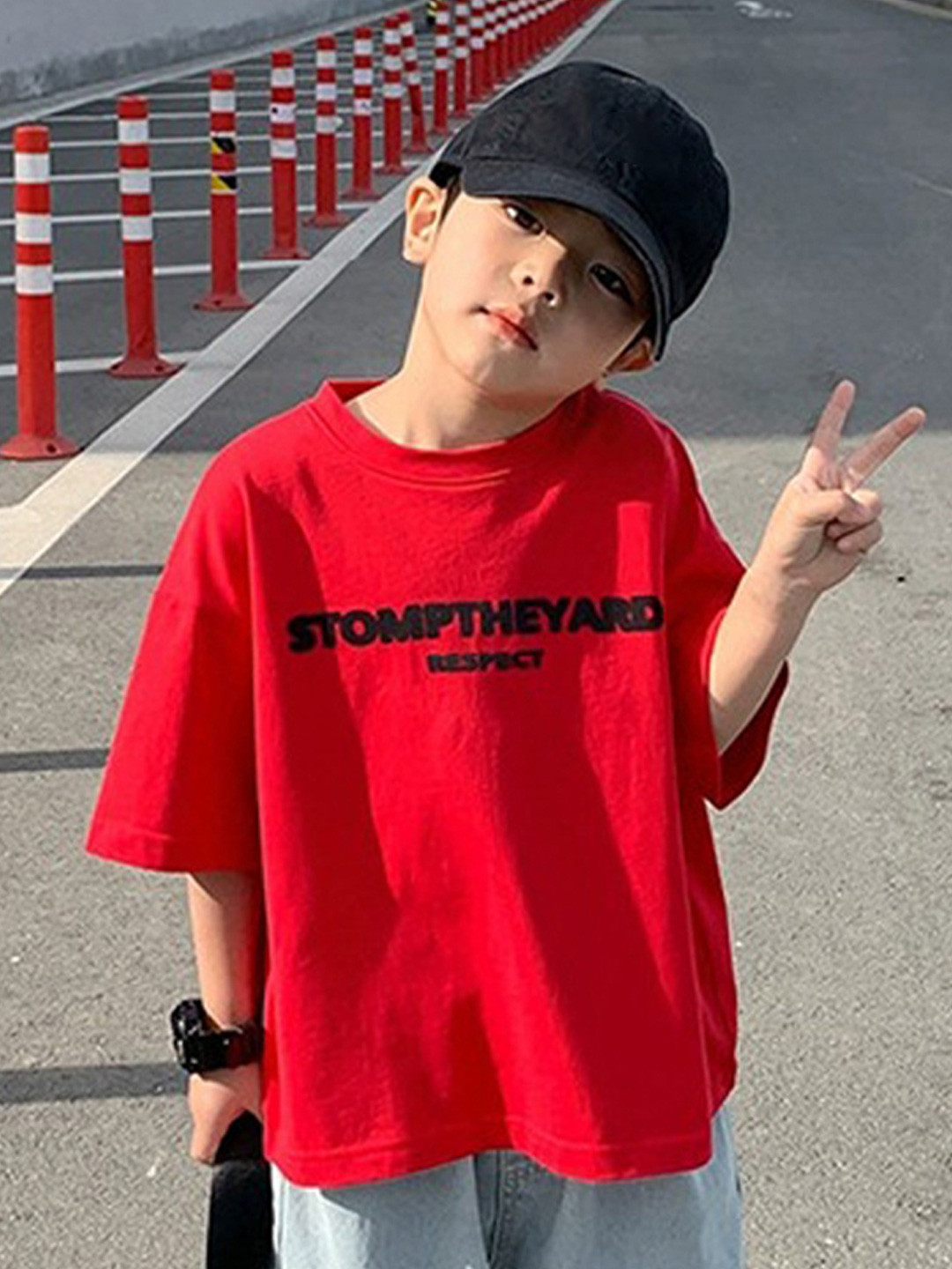 Xsole Boys Printed Cotton T-shirt
