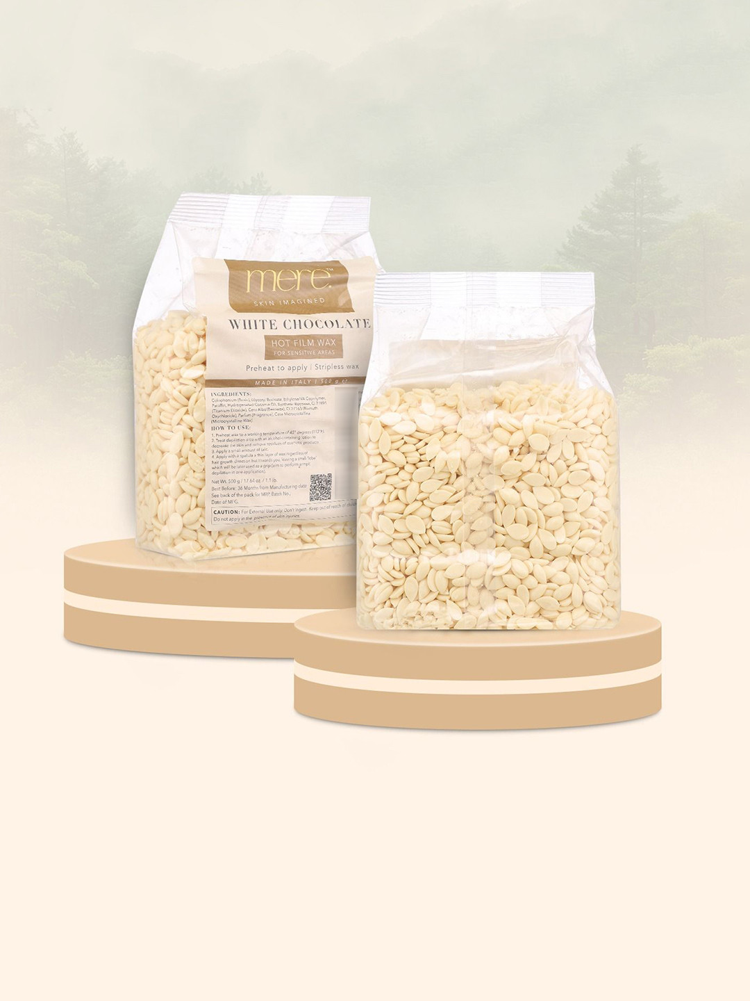 MERE SKIN IMAGINED White Chocolate Hot Film Wax - 500 g