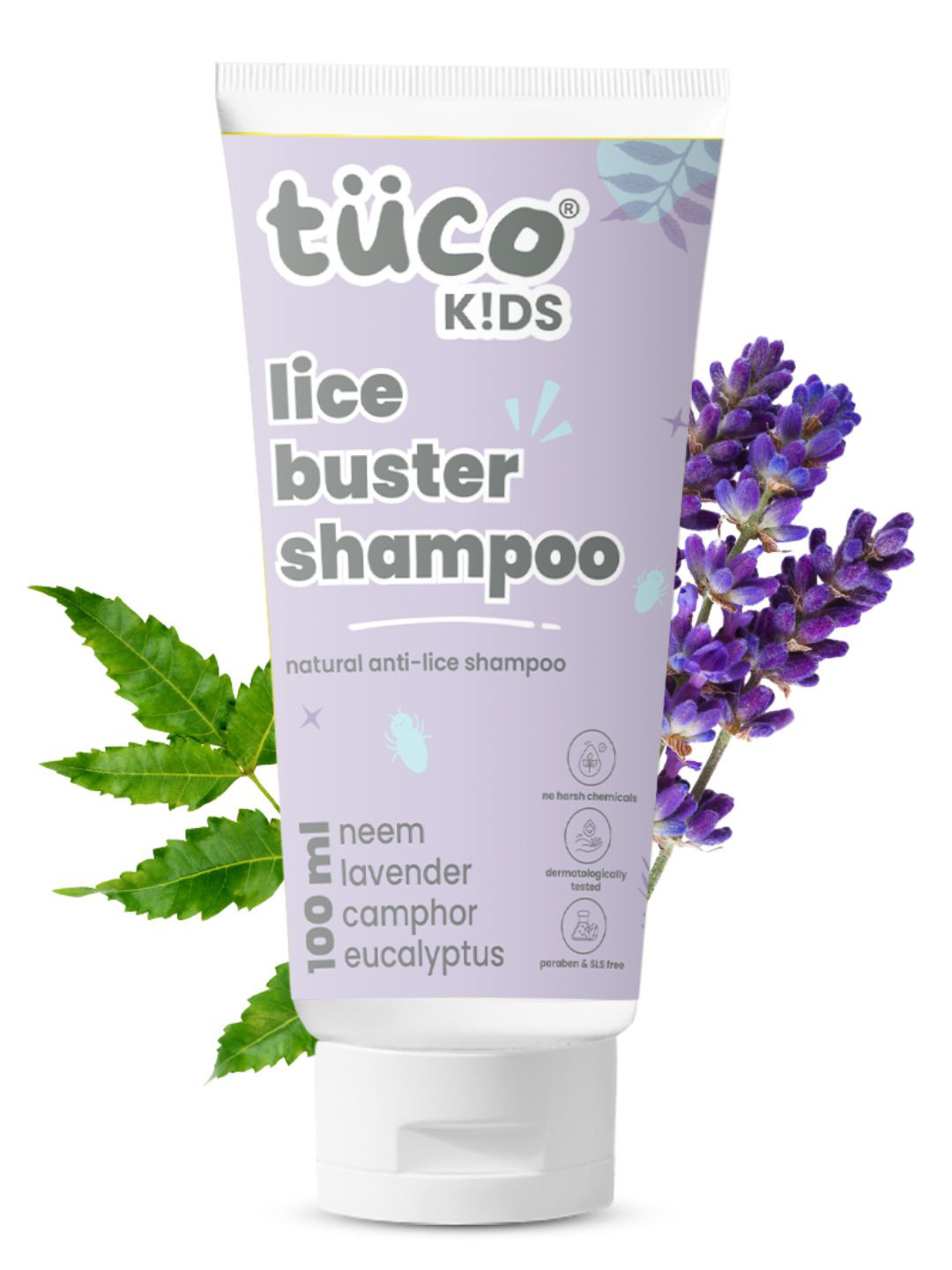 Tuco Intelligent Kids Lice Buster Shampoo - 100 ml