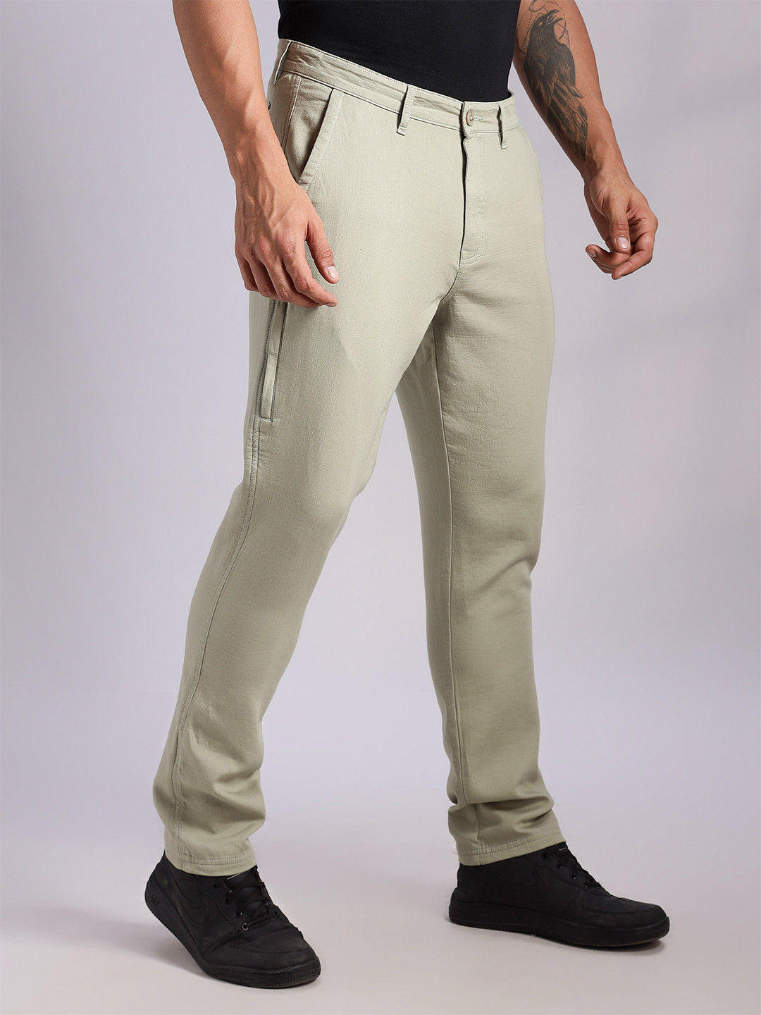 Thomas Scott Men Classic Straight Fit Chino Trouser
