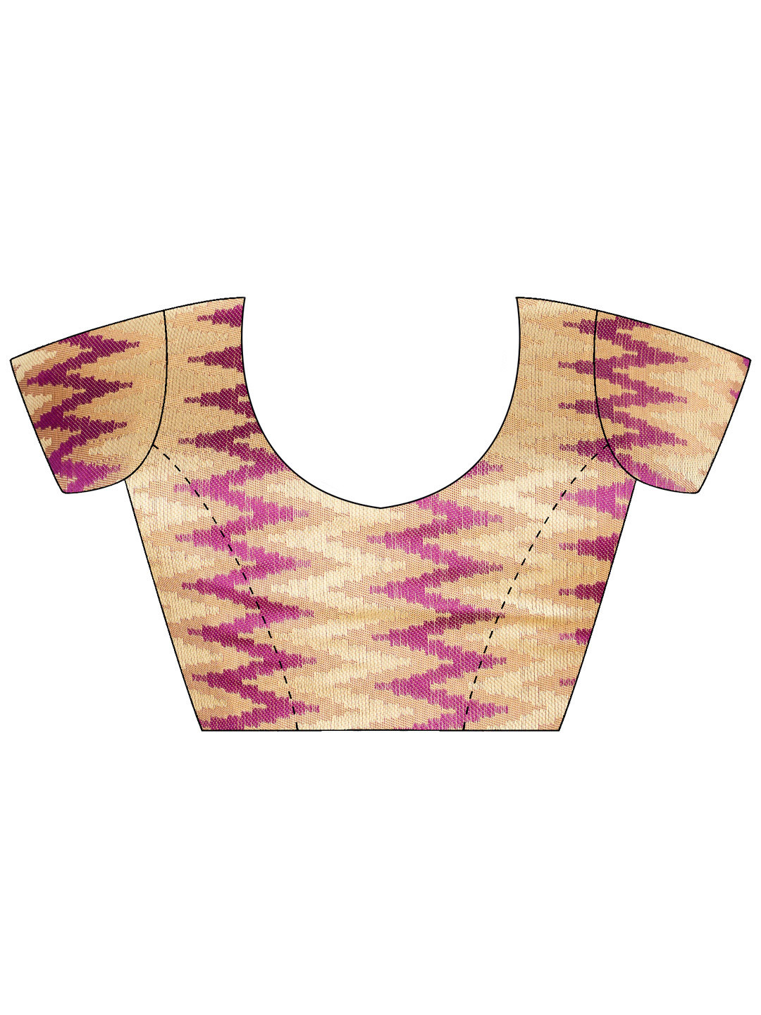 KALINI Woven Design Unstitched Saree Blouse