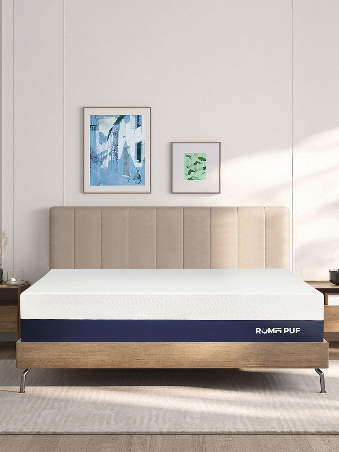 Roma Puf White All Side Sleeper Mattress