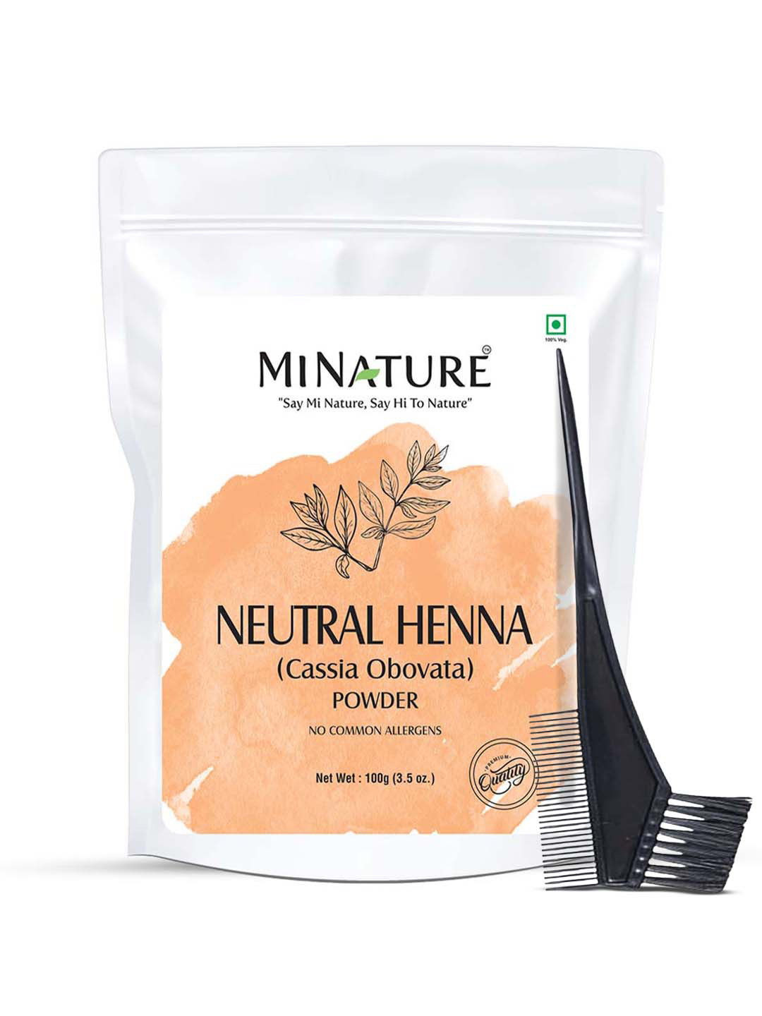 MINATURE Neutral Henna Powder For Shiny Hair- 100 g
