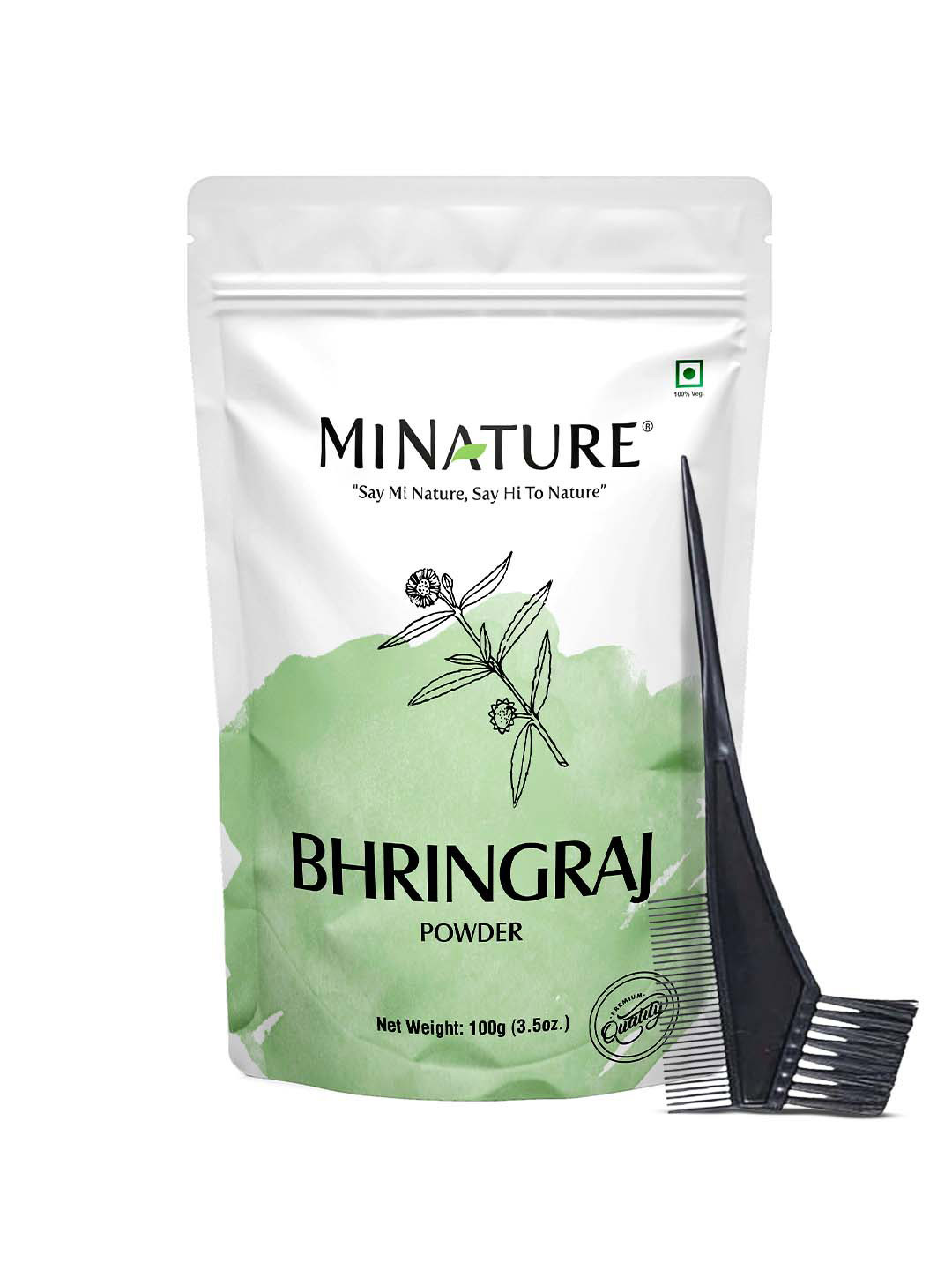 MINATURE Bhringraj Powder For Healthy Hair - 100 g
