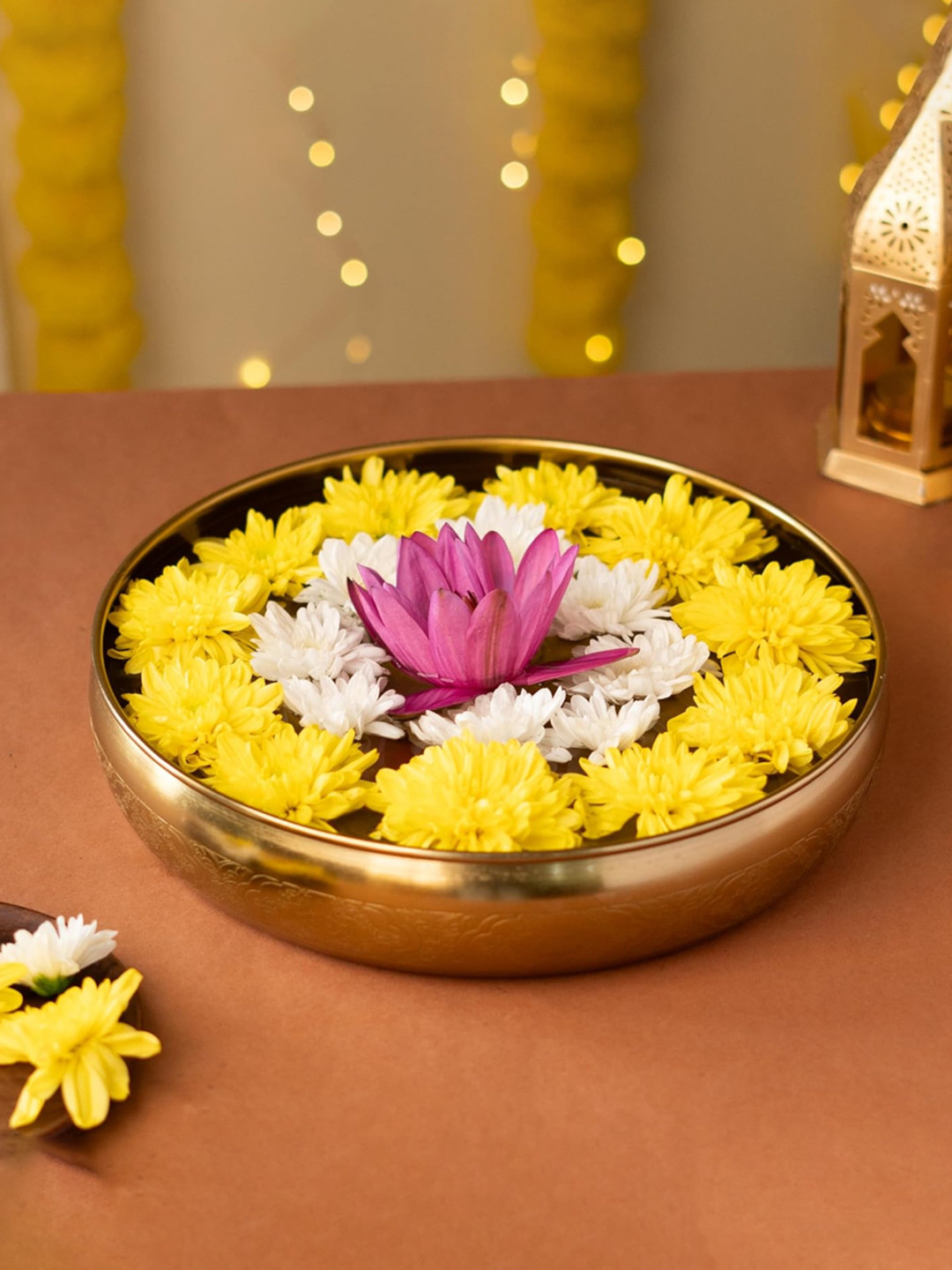 RITUALISTIC Maitri Brass Urli bowl  for Home & Gifting Ocassion