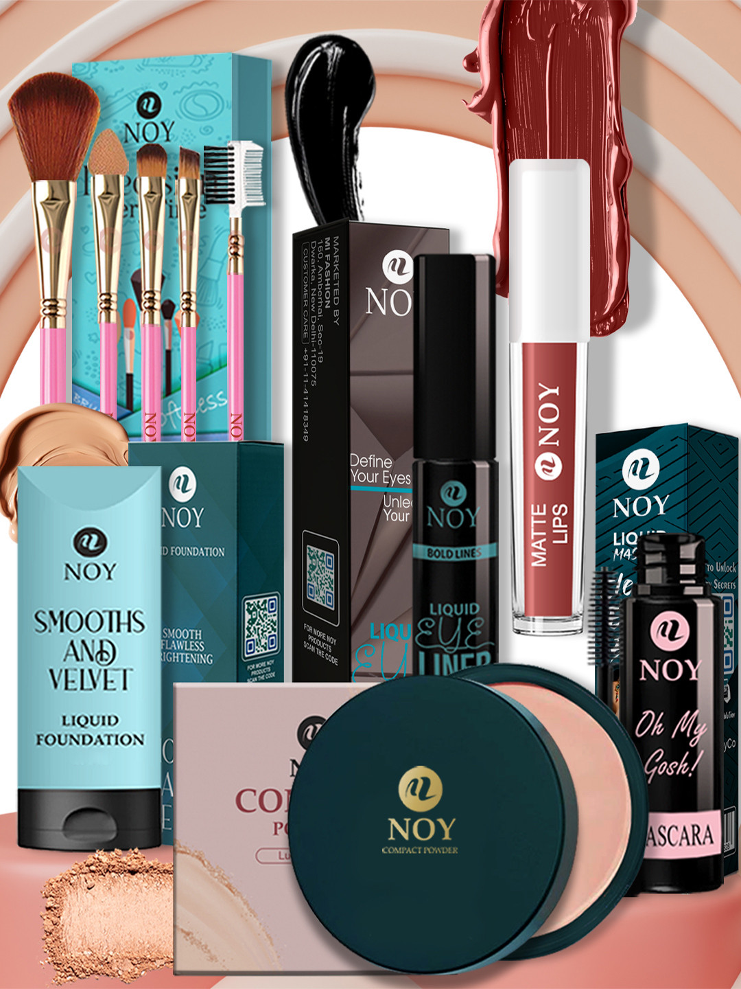 NOY Set Of 10 Make Up Combo