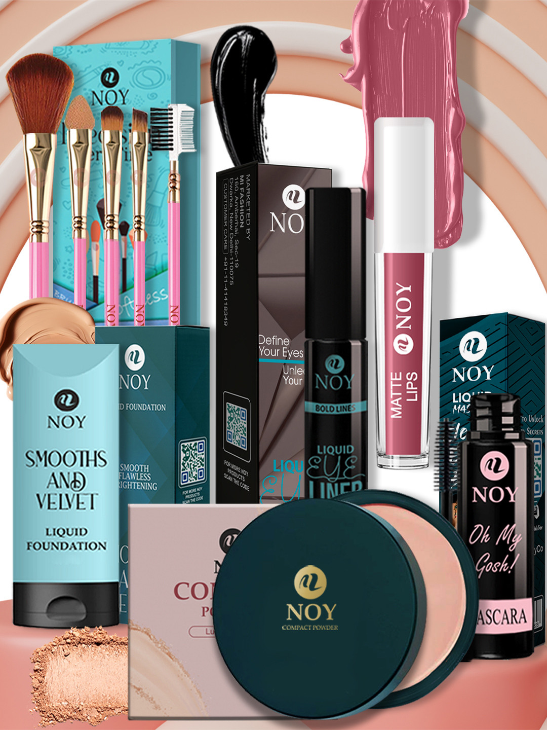 NOY Multi-Use Face, Lip & Eye Makeup Kit