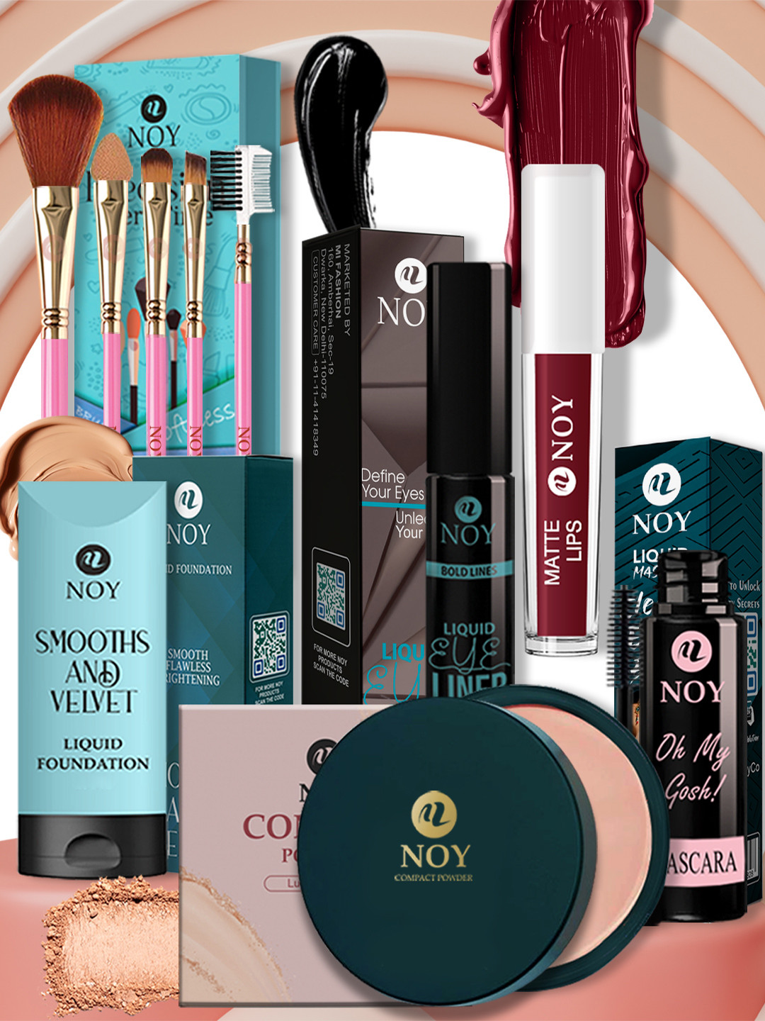 NOY College Girl Makeup Kit with Daily Essentials