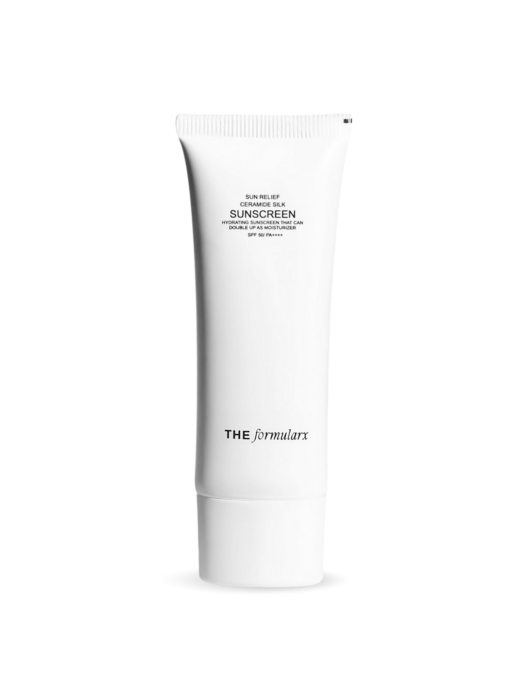 The Formularx Sun Relief Ceramide Sunscreen SPF 50 PA++++ with Niacinamide & Peptide 50 g