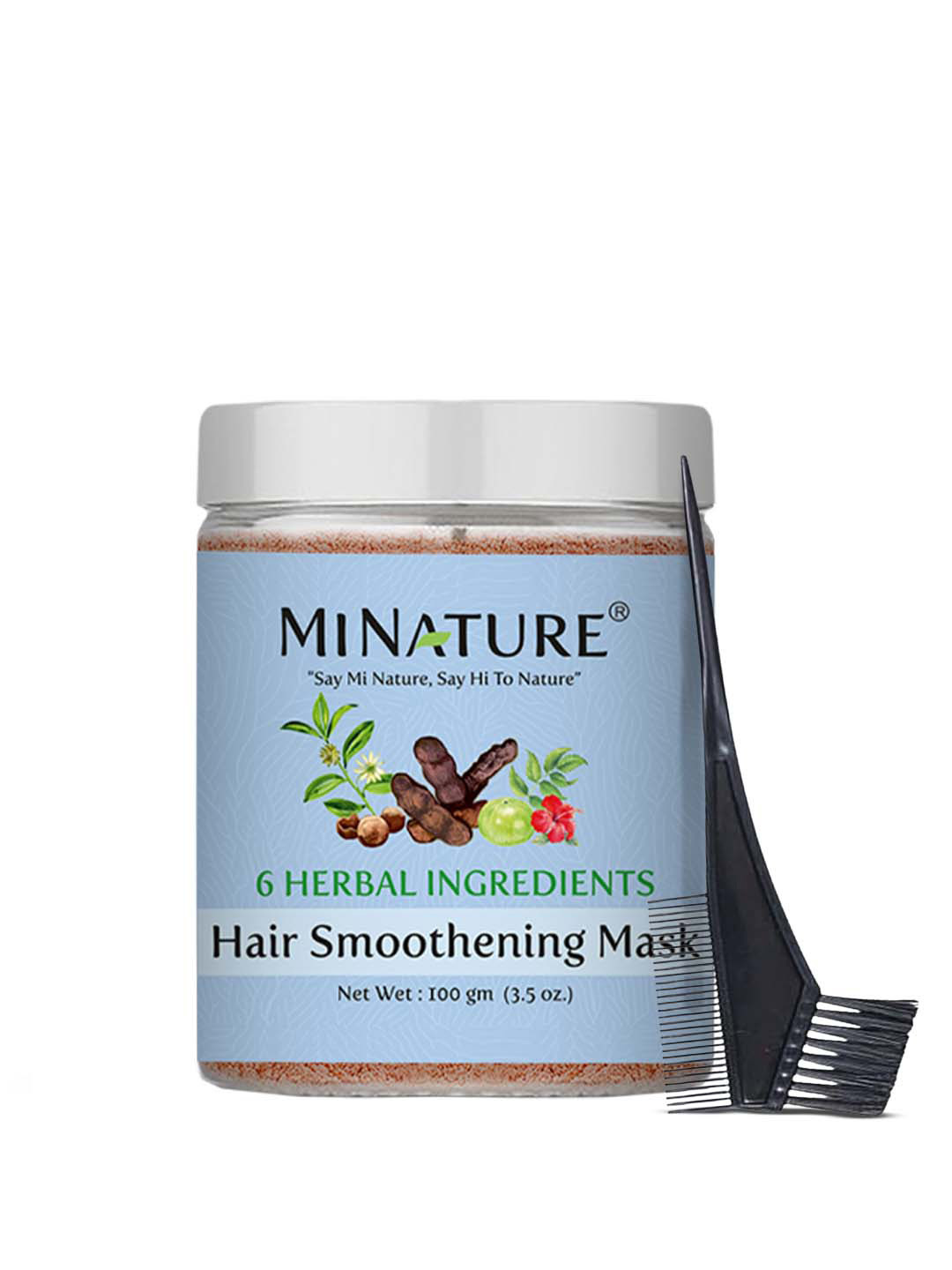 MINATURE Hair Smoothening Mask With Amla - 100 g