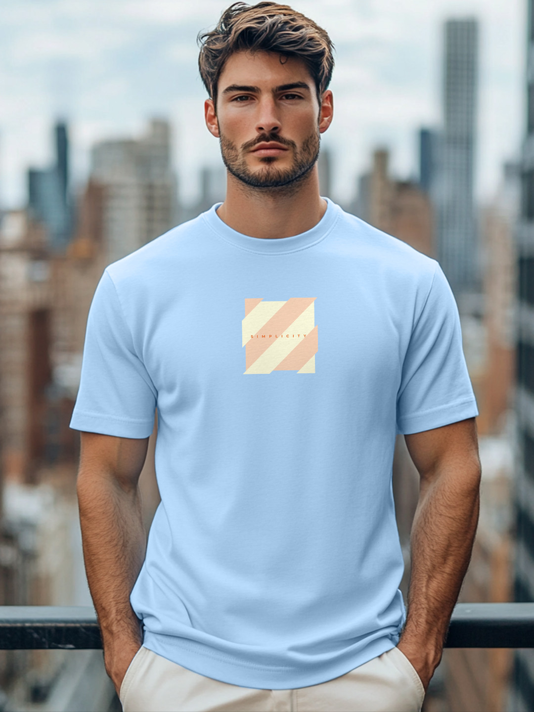 NOBERO Men Graphic Printed Cotton T-shirt